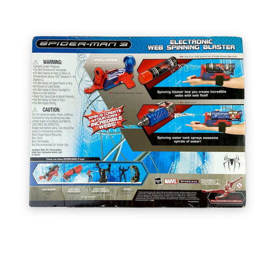 TOYCYCLE - Spiderman Electronic Web Spinning Blaster