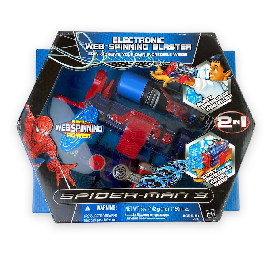 Spiderman Electronic Web Spinning Blaster Toys