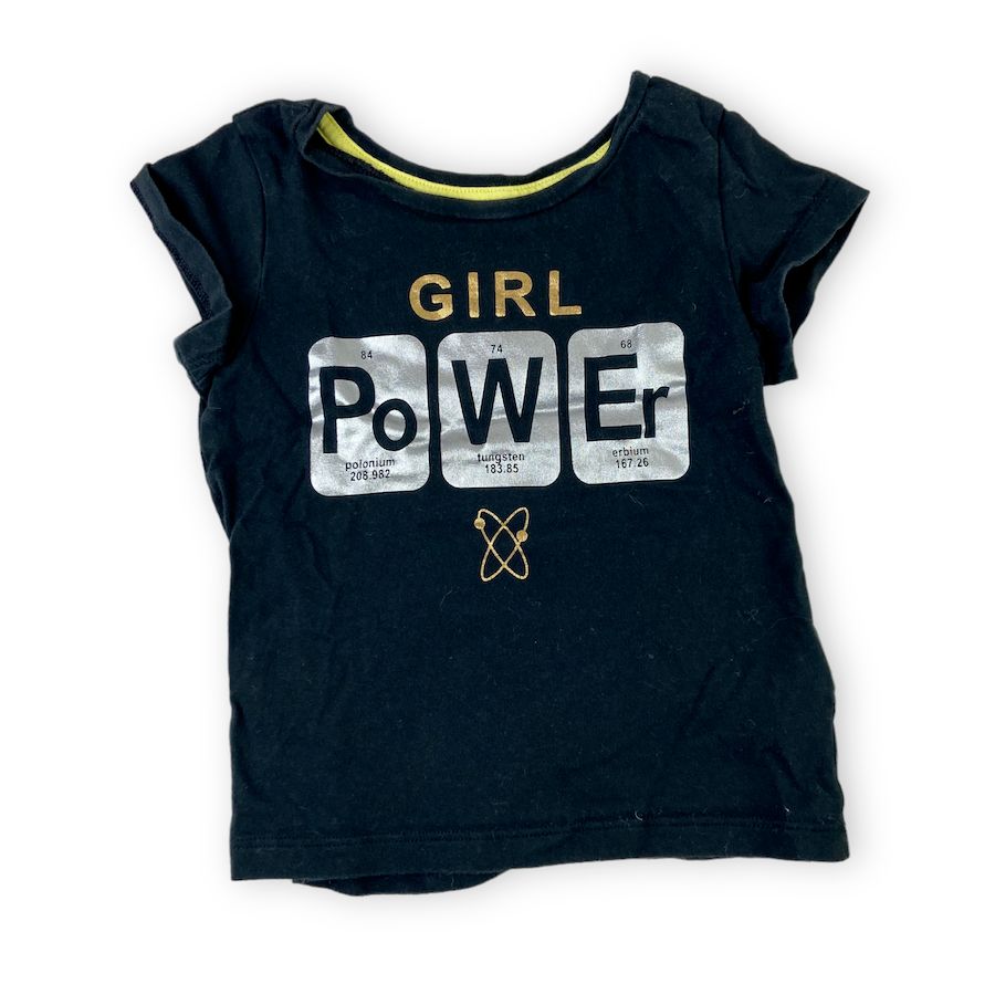 Spotted Zebra Girl Power Elements T-shirt 3T Kids Clothing