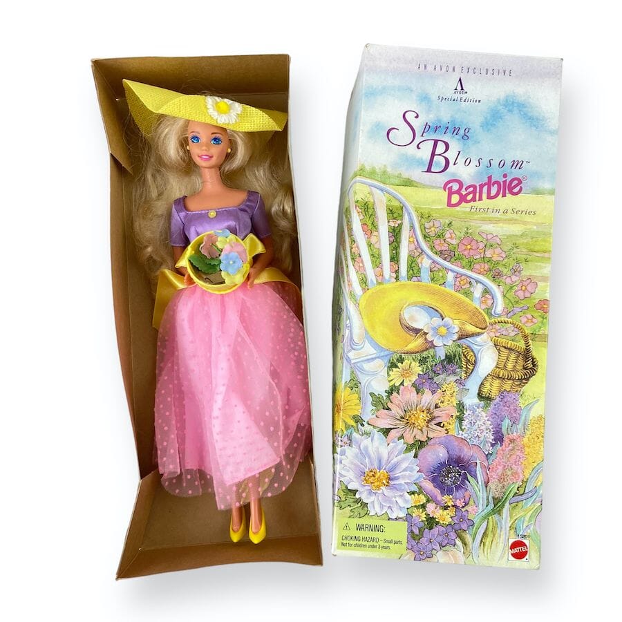 Mattel - Spring Blossom Barbie Avon Exclusive