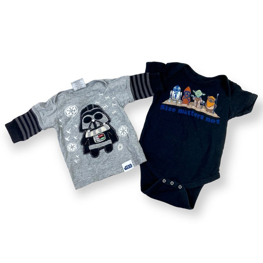 TOYCYCLE - Star Wars Infant Clothing Bundle 6 - 12M