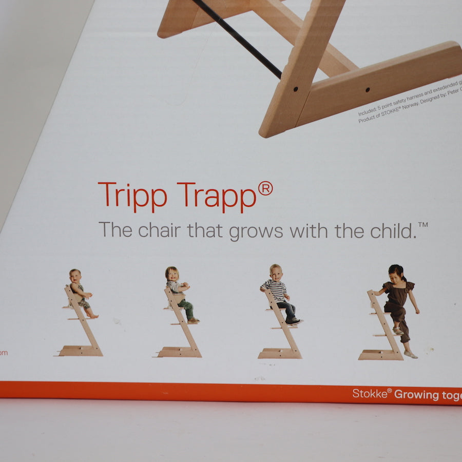 Stokke Trip Trapp High Chair -- Walnut 
