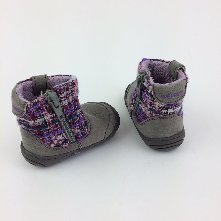 Stride Rite Surprise Suede Boots Size 2 