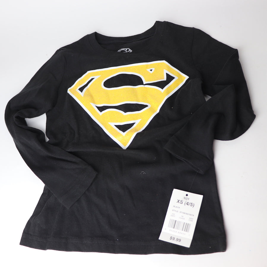 Superman Logo Tee Size 6-6X 