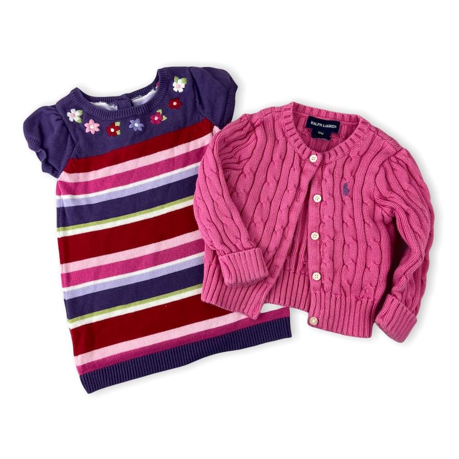 TOYCYCLE - Sweater Dress Set 12 - 18M