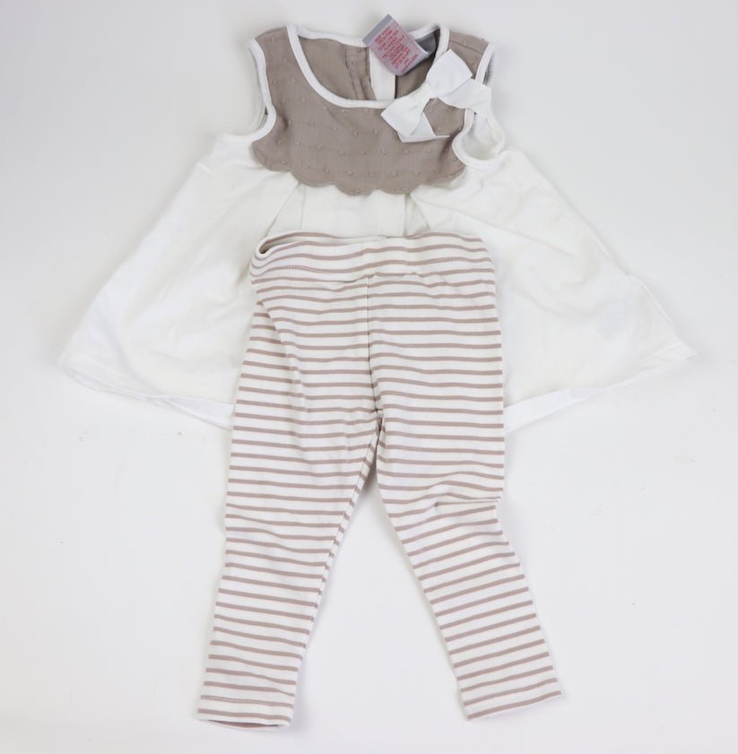 TOYCYCLE - Tahari Dress & Leggings 6 - 9M