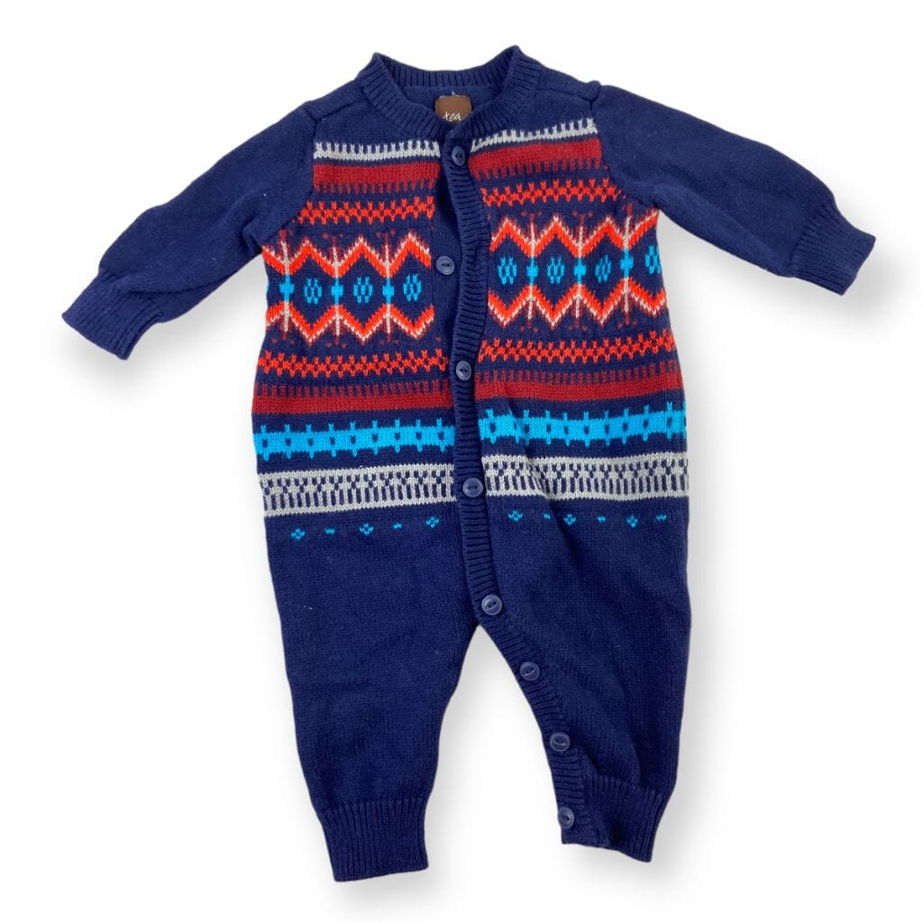 Tea Collection - Tea Collection Sweater Romper 0 - 3M