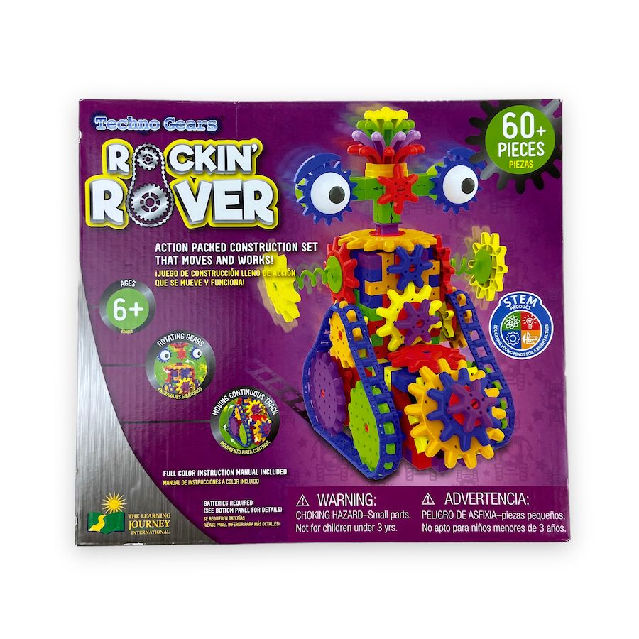 Techno Gears Rockin' Rover STEM Building Kit Building Toys