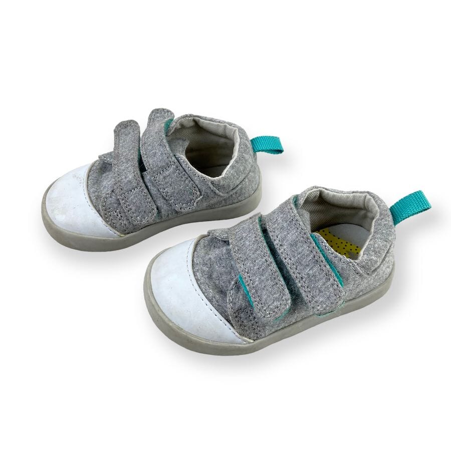 Ten Little - Ten Little First Walker Shoes Gray Size 5
