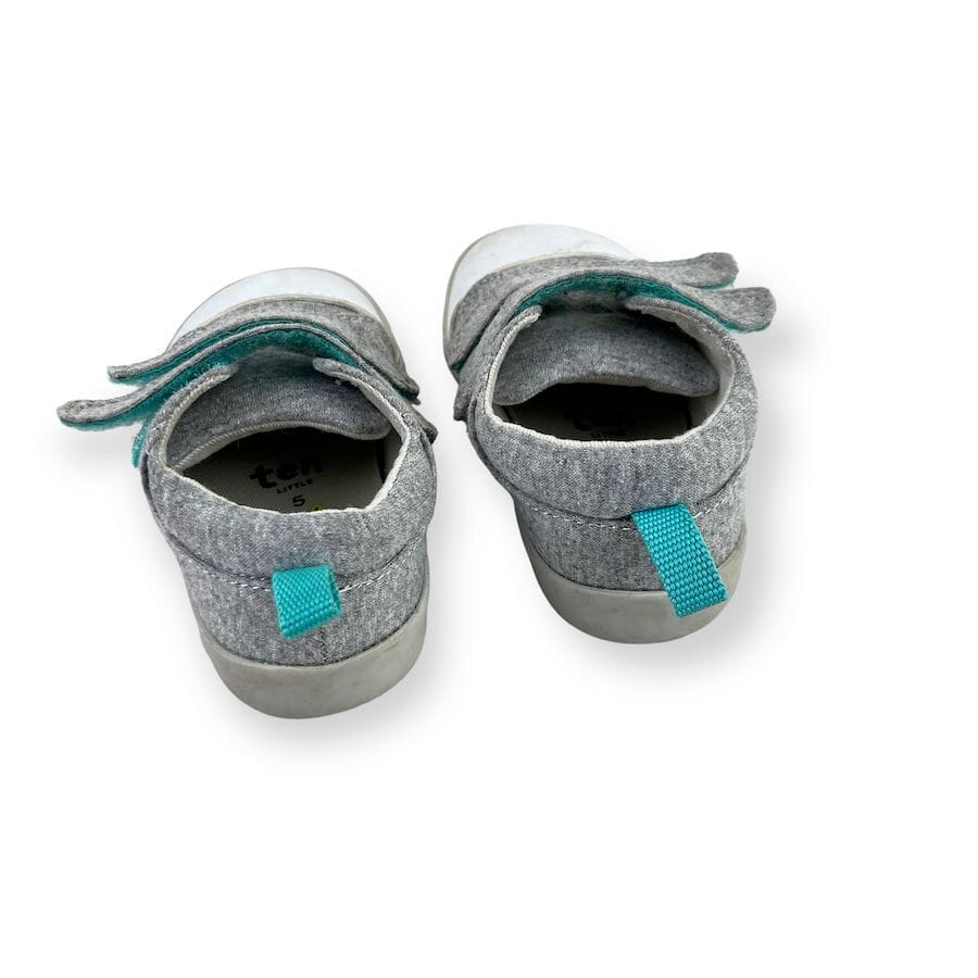 Ten Little First Walker Shoes Gray Size 5 Shoes 