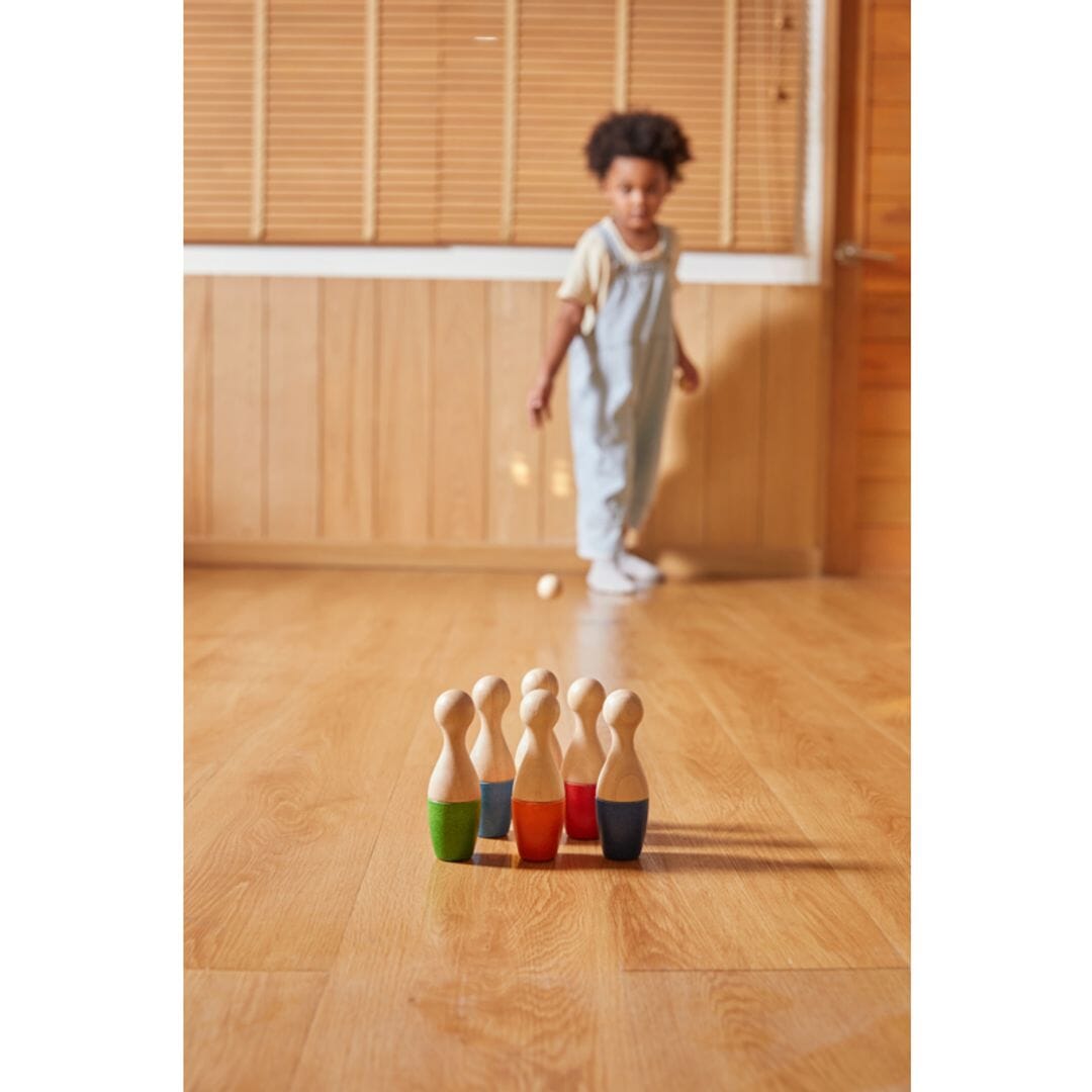 PlanToys USA - Toy Bowling Set