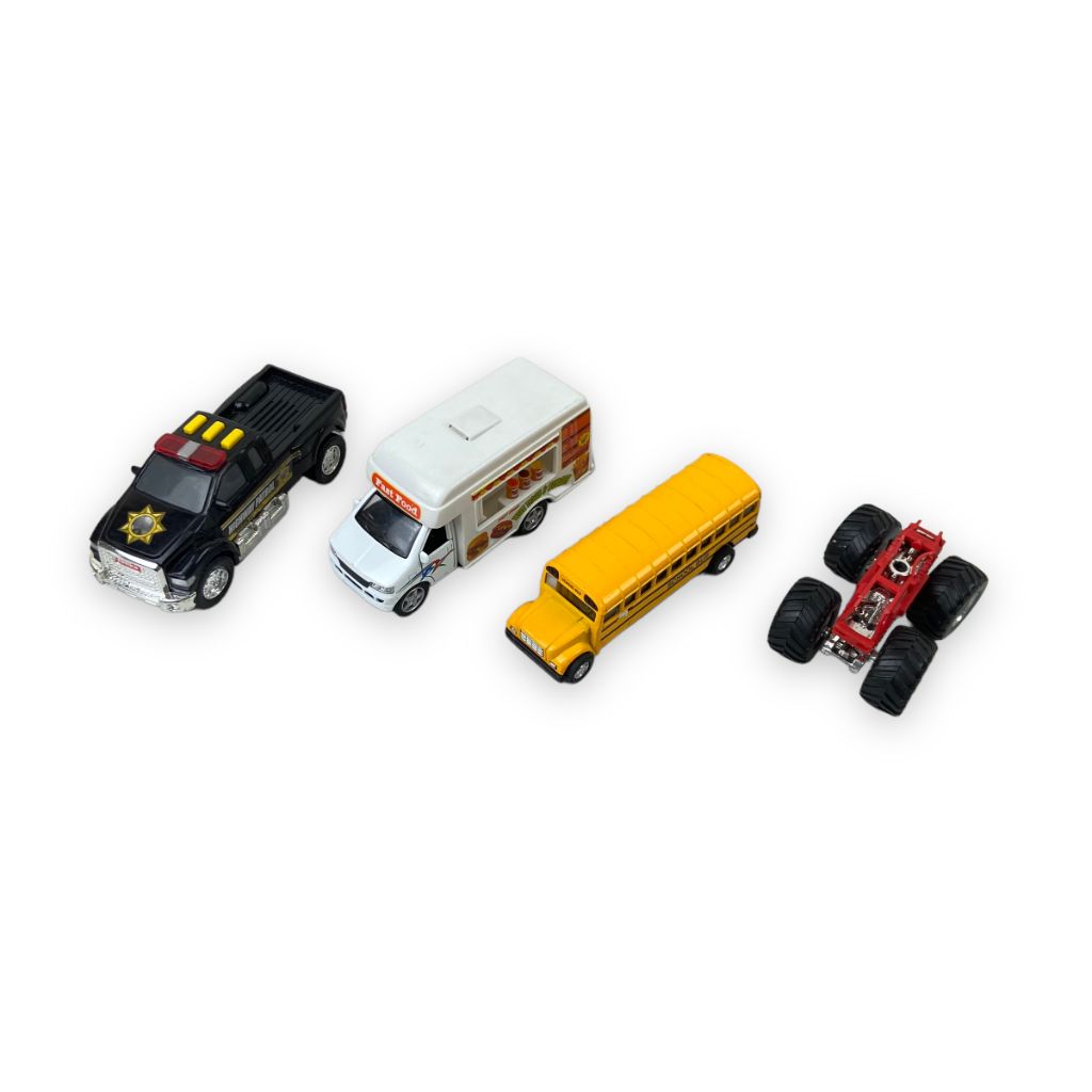 TOYCYCLE - Toy Car Bundle with Food Truck
