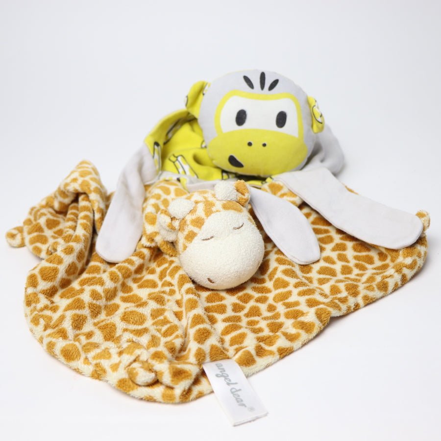 TOYCYCLE - Travel Blanket Buddy Set - Giraffe
