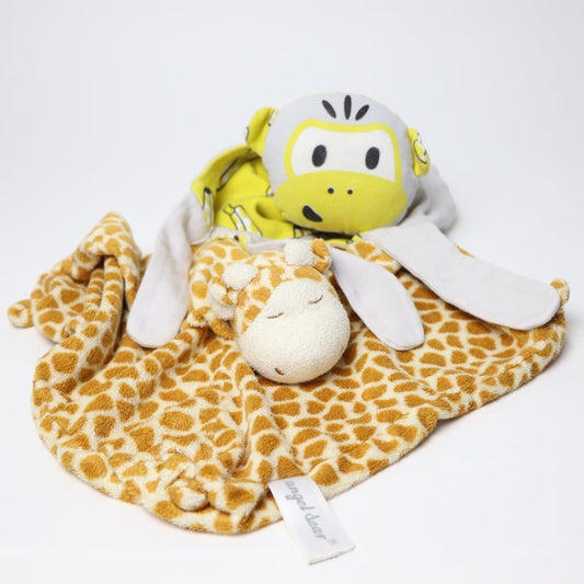 TOYCYCLE - Travel Blanket Buddy Set - Giraffe