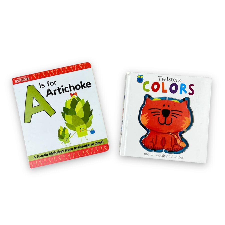 TOYCYCLE - Twisters Colors Board Book Bundle