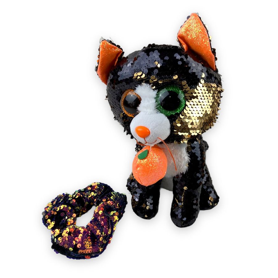 TOYCYCLE - Ty 9" Sequin Plus Flippable Jinx