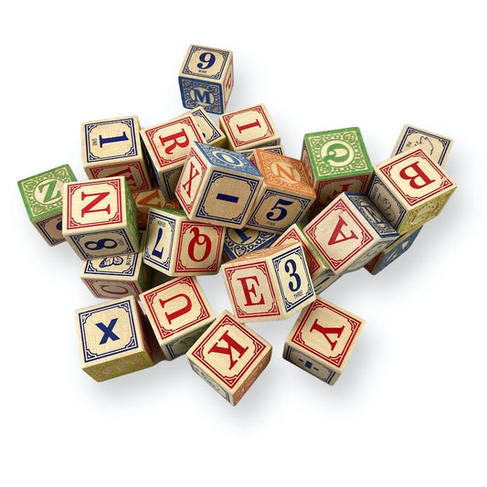 Uncle Goose Classic ABC Blocks Toys 