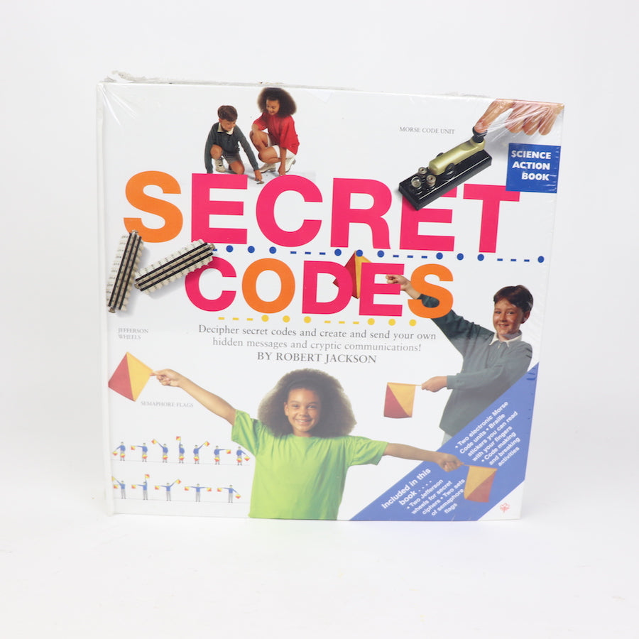 Vintage Secret Codes Action Science Book 