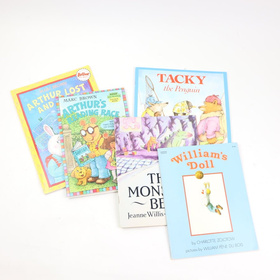 TOYCYCLE - Vintage Softcover Book Set - Tacky the Penguin