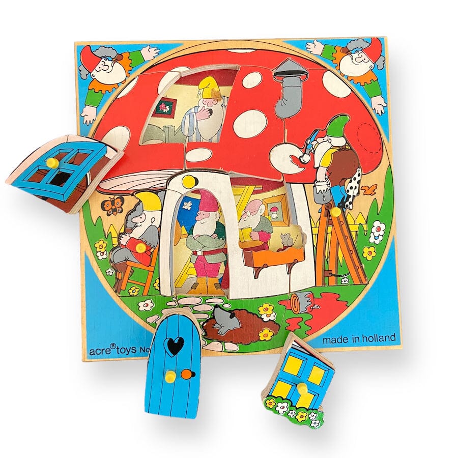 Vintage Wooden Puzzle Bundle – TOYCYCLE