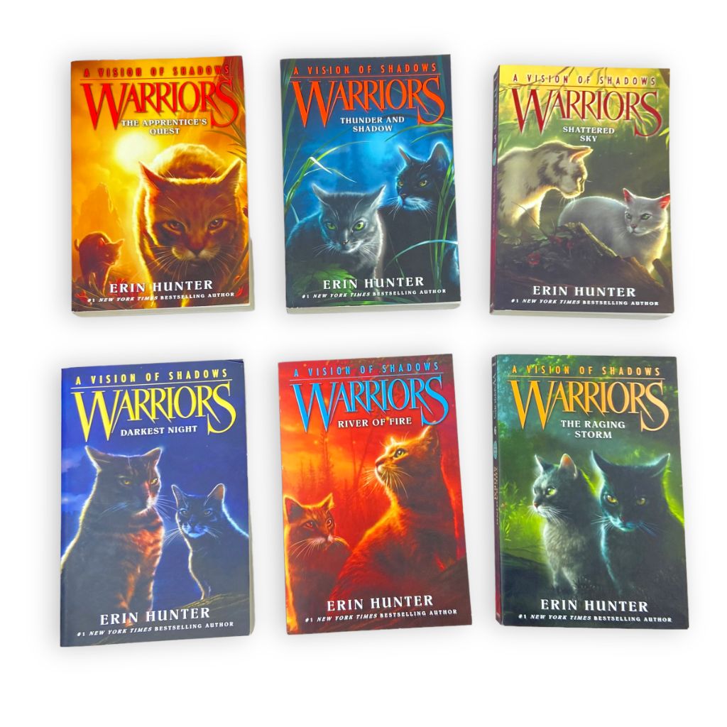 本 Warriors: A Vision of Shadows 3冊セット 洋書