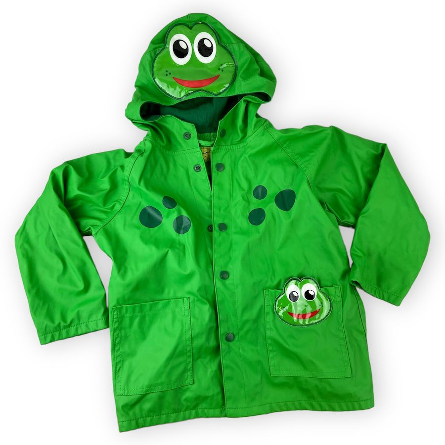 TOYCYCLE - Western Chief Raincoat - Frog 5Y