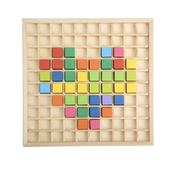 Wooden Multiplication Table and Game 