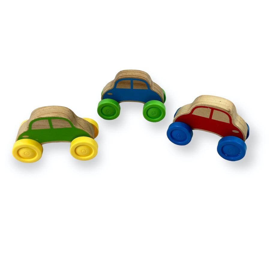 TOYCYCLE - Wooden Toy Car Set