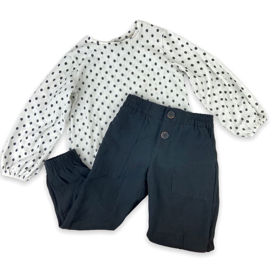 Zara Blouse and Pants 6Y 
