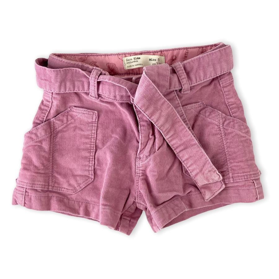 Zara Kids Corduroy Shorts 5Y 